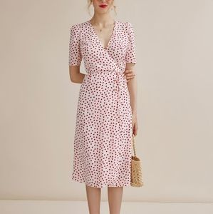 Rouje Gavin Dress Red Hearts 38